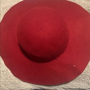 Elegant Burgundy Women's Hat